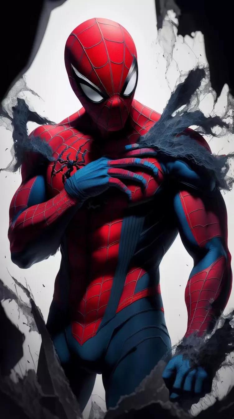 ai绘画日记,二次元动漫美图壁纸蜘蛛侠