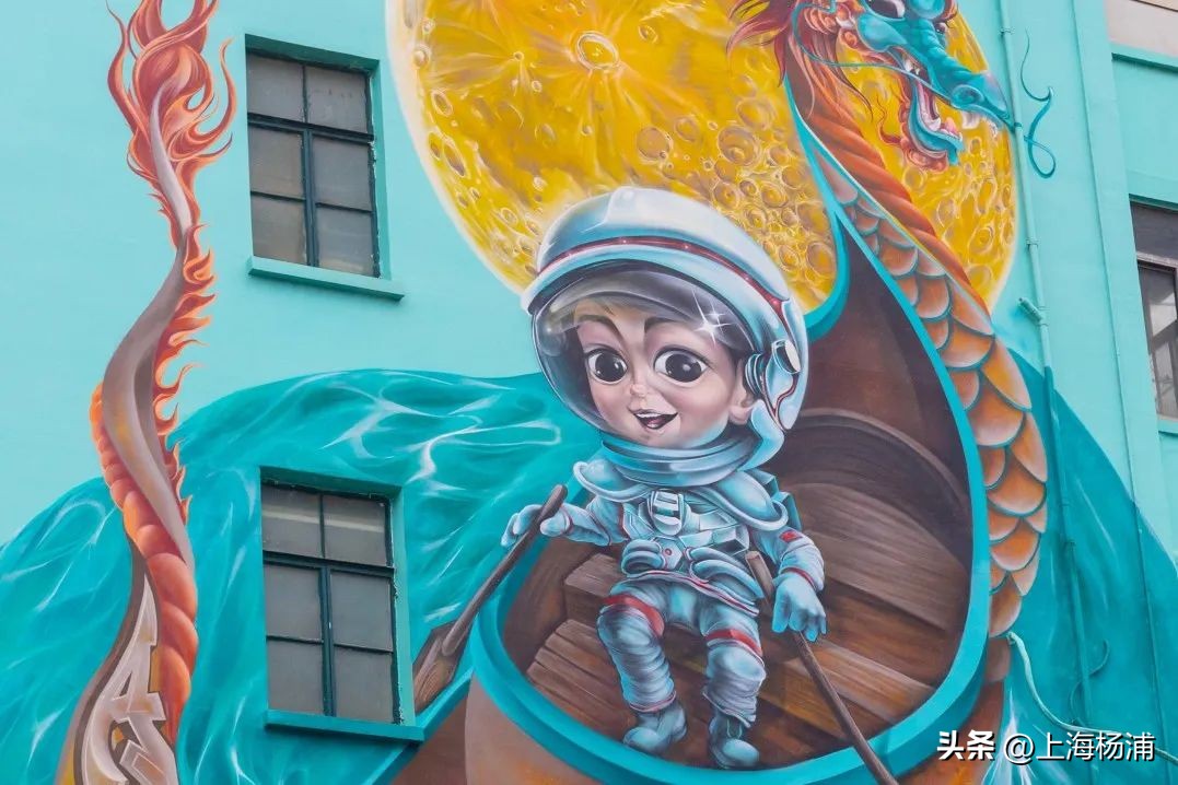 上海街头墙绘,杨浦文化墙彩绘找哪家