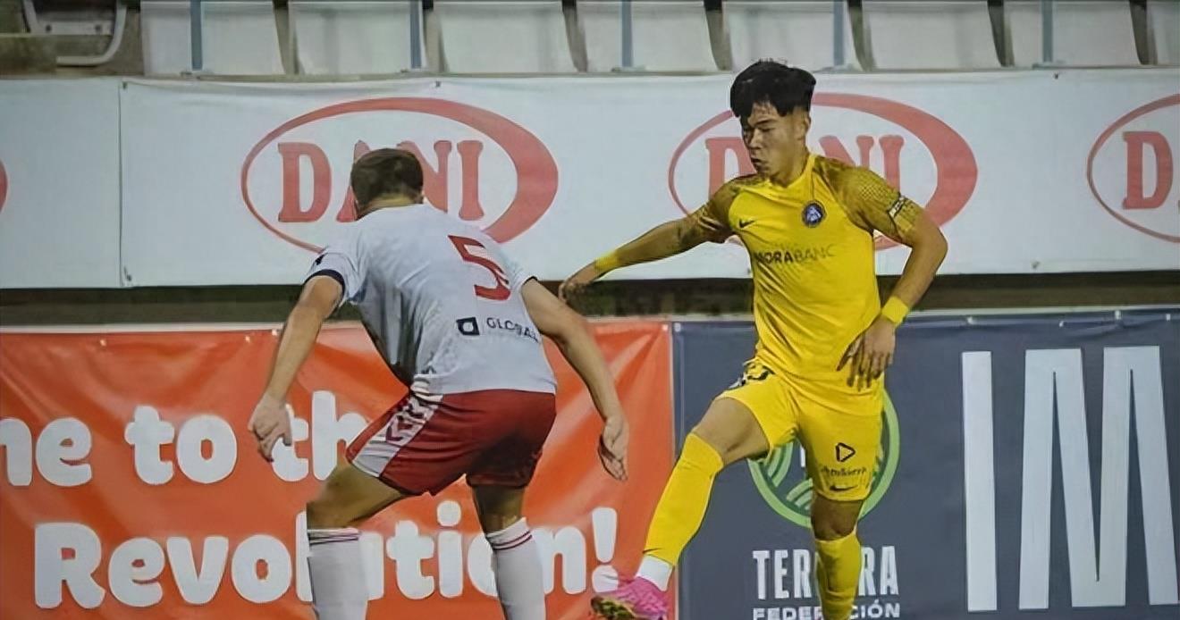 首秀破门国足,中国足球西班牙留洋16岁新星