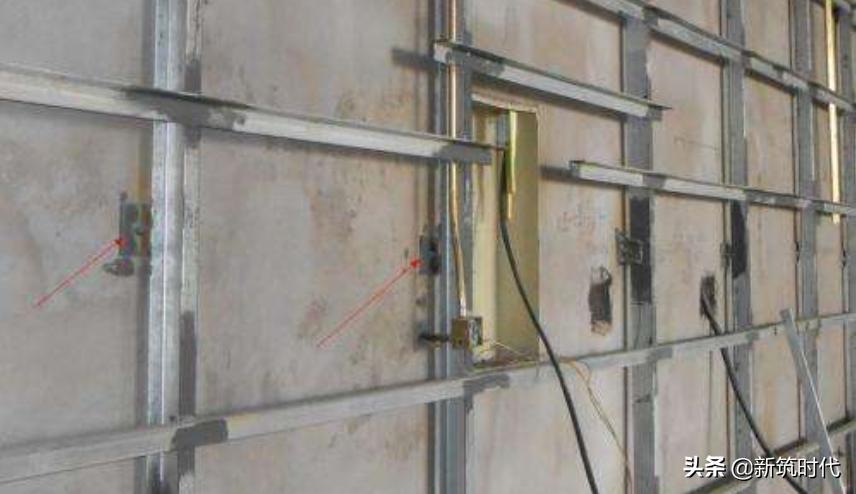 室内墙壁石材干挂施工方法,干挂石材骨架施工做法