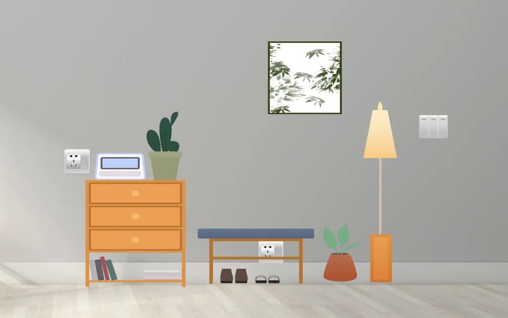 全屋开关插座布局合理尺寸,复式公寓全屋开关插座布局