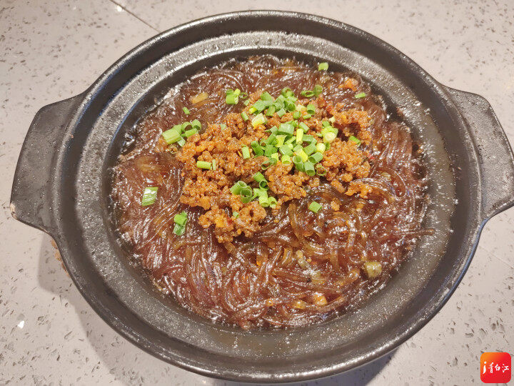 好吃的美味苕粉,干捞苕粉做法