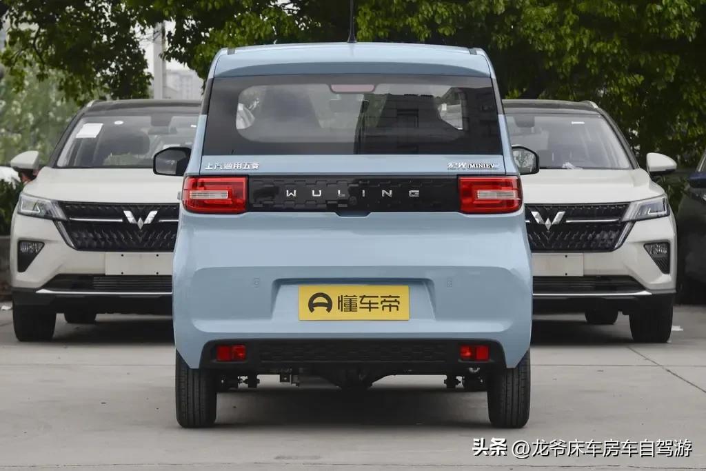 宏光miniev牛油果绿黑顶续航测评,宏光miniev皮卡丘方案