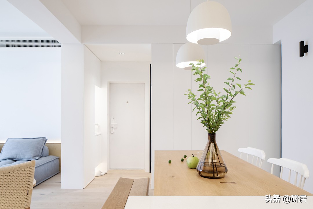 厨房改卧室,一卫变两卫,这套89平的装修,把每寸面积都用到点上