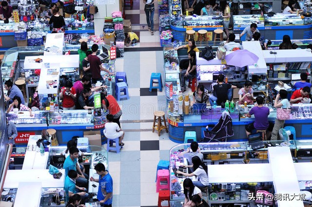 华强北数码产品批发地,中关村电子市场和深圳华强北