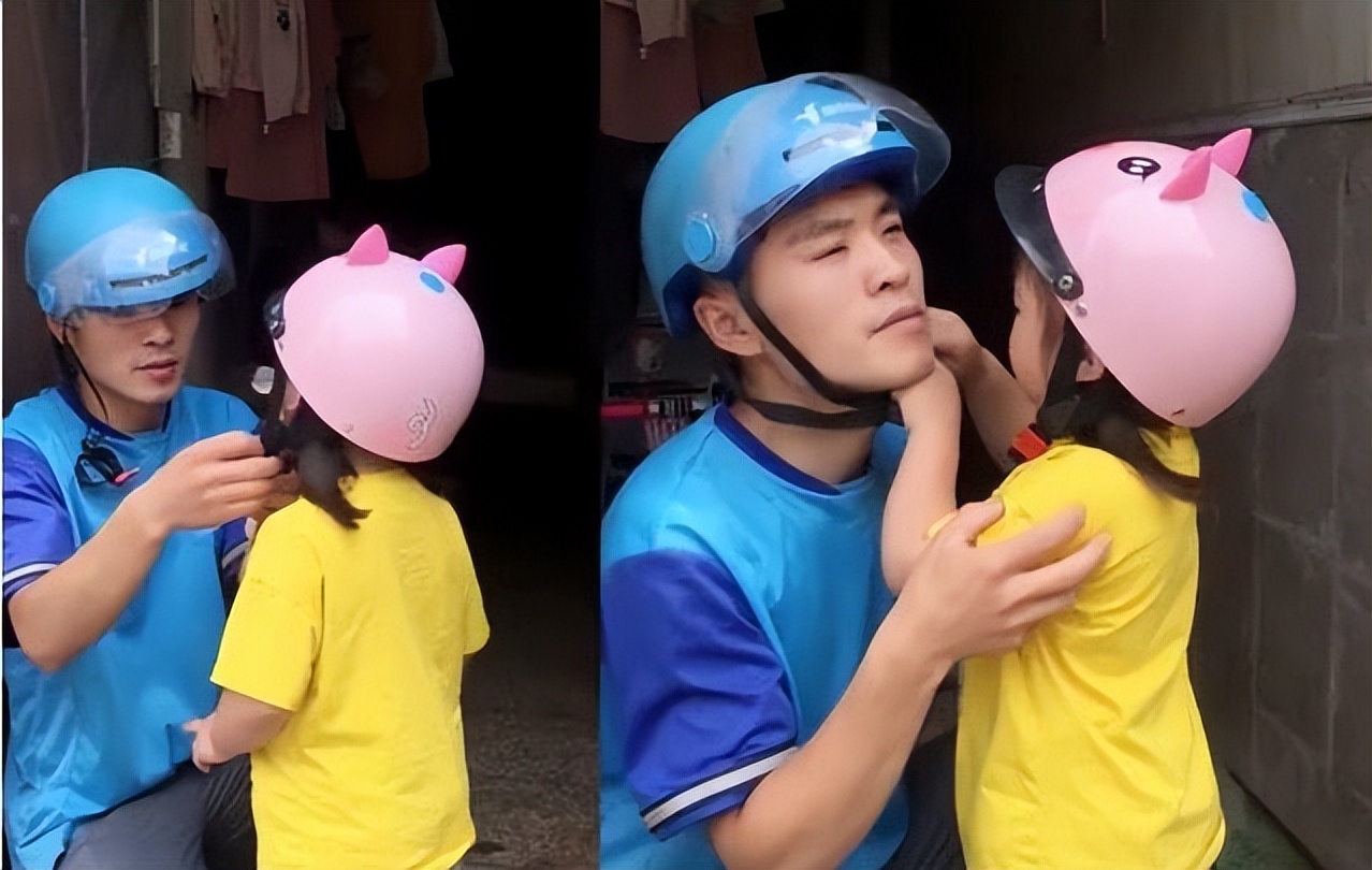 带女儿菲儿送外卖央视,安徽穷小子带女儿一起送外卖