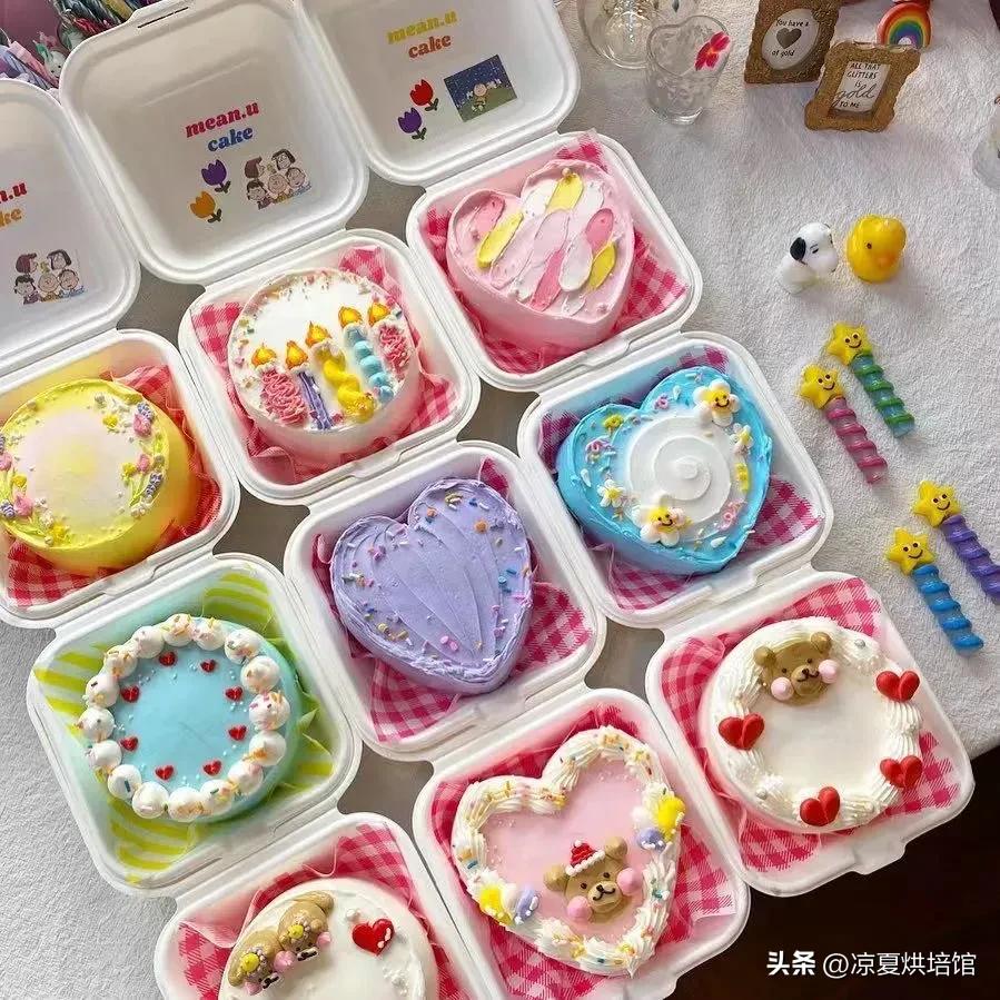 七寸便当盒子蛋糕,奥利奥便当盒子蛋糕