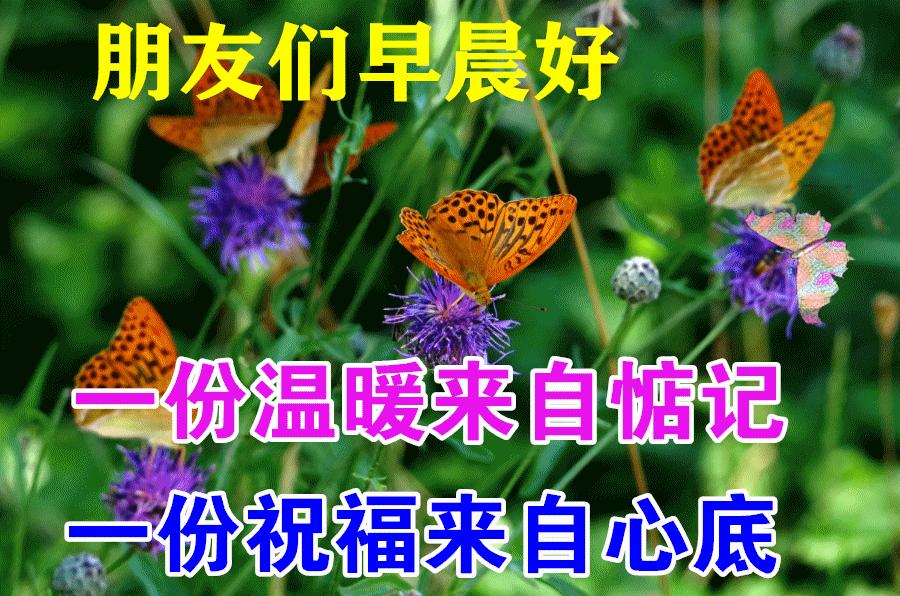 周五问候祝福动态表情图片大全，做一个善良的人，做快乐的自己