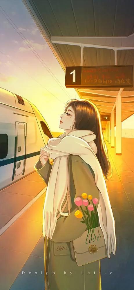 唯美动漫手绘壁纸,壁纸大全唯美手绘女生