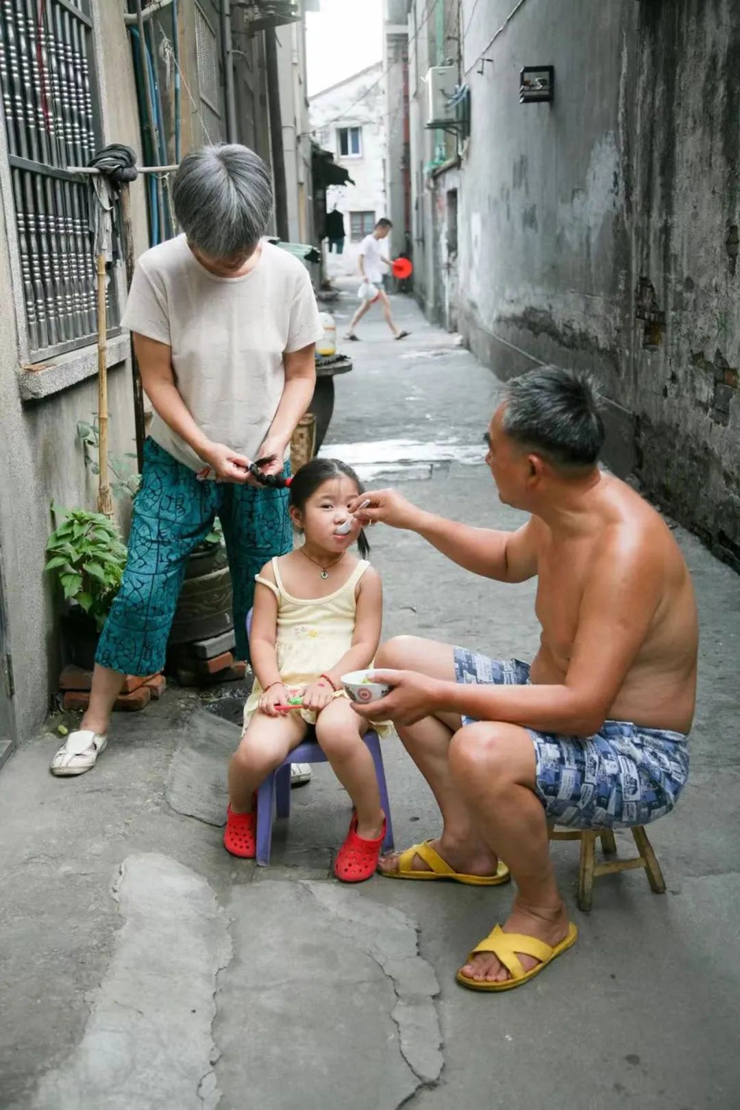 15年前的老照片里旧时光,15年前绝版弄堂