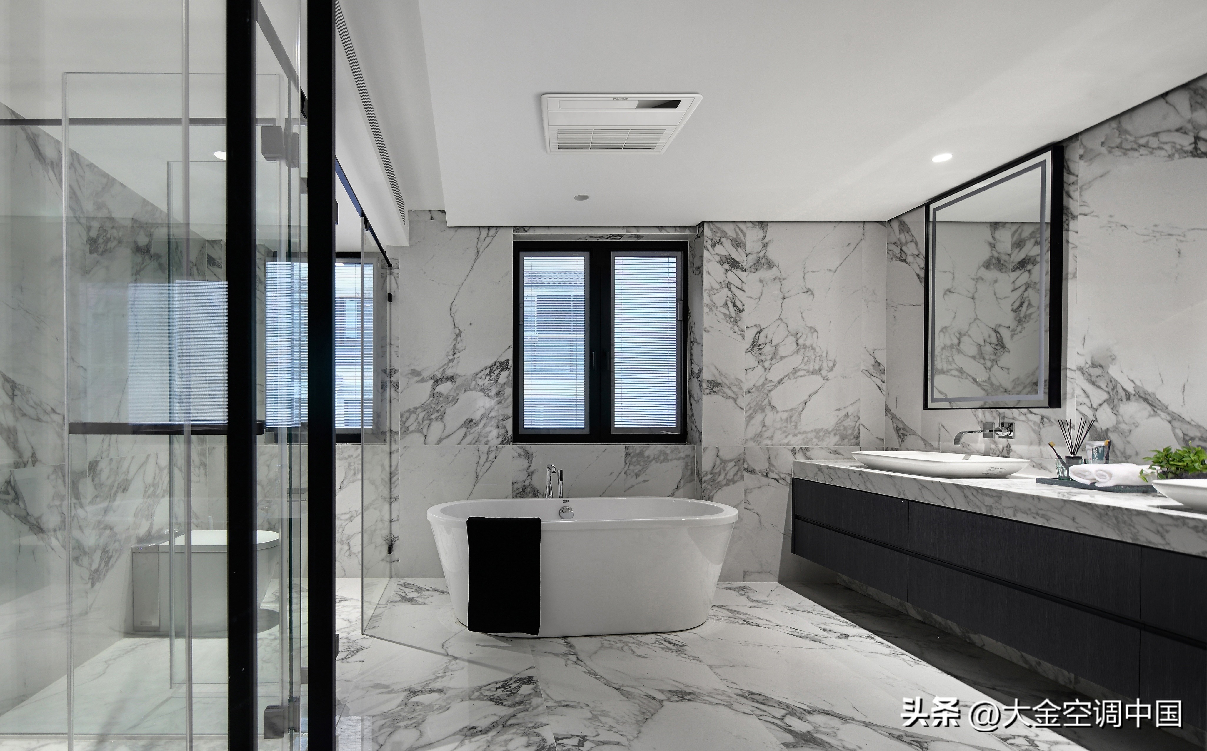 2室2厅中央空调选一拖几,一拖一选中央空调还是风管机