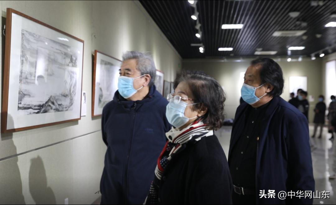 中国画山东作品展,画说中国参赛绘画