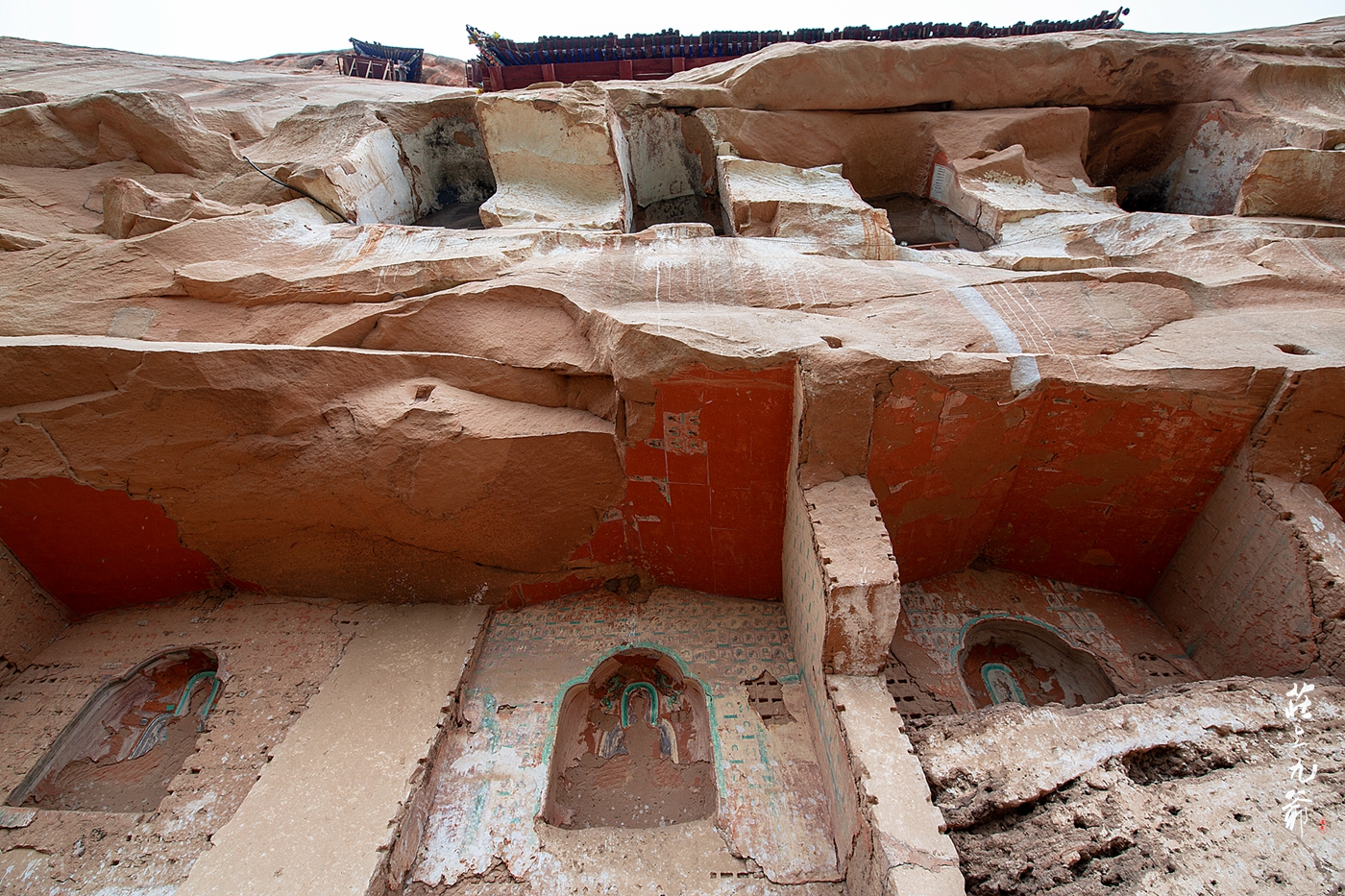 三十三天石窟,攀爬三十三天石窟的全程