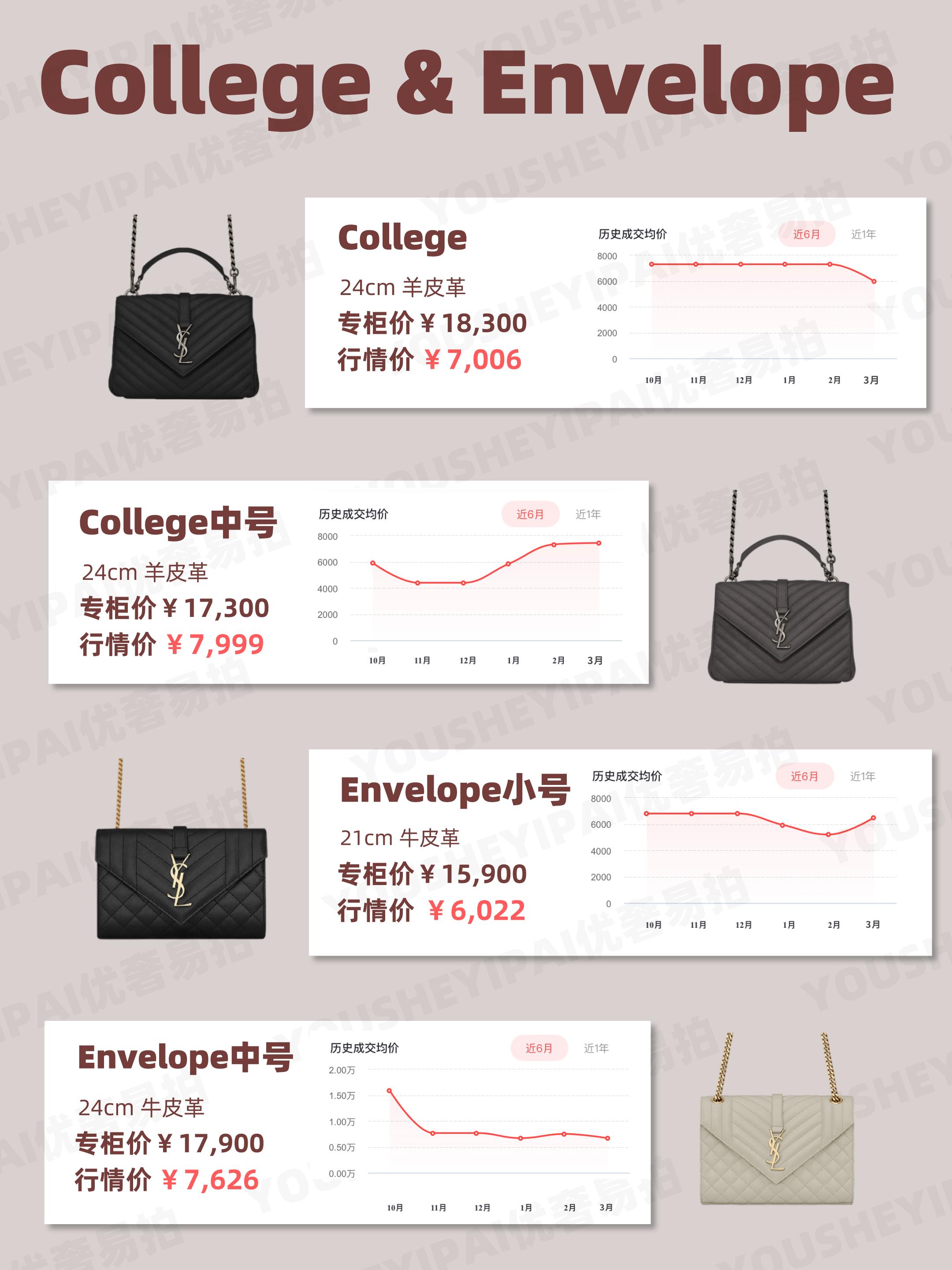 奢侈品二手直播ysl信封包,ysl包包二手中古