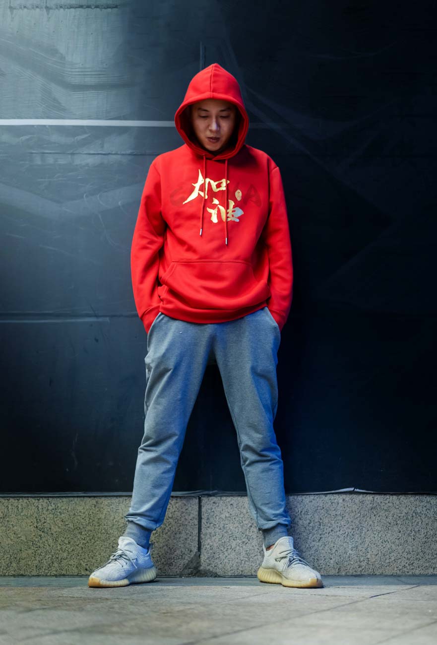 中国潮卫衣穿出中国风,改良版中国风秋冬款卫衣