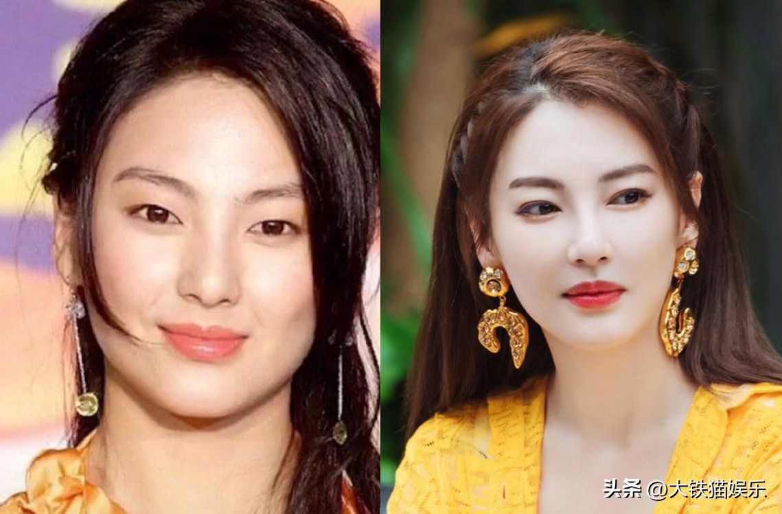 割完双眼皮的变化女,割了双眼皮的女明星