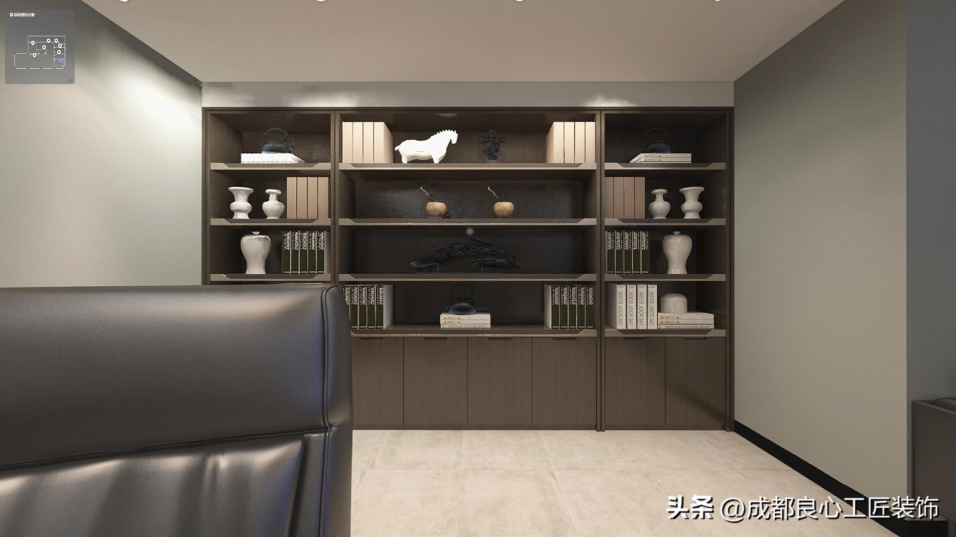 现代简约风工装|星光无垠1000㎡办公室装修,星辰大海,共赴征程