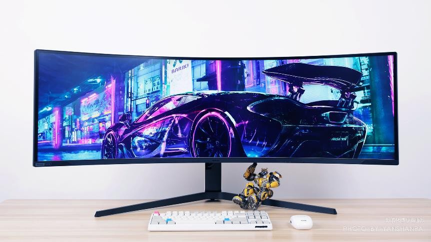 三星49英寸带鱼屏怎么分屏,三星49寸带鱼屏对比lg