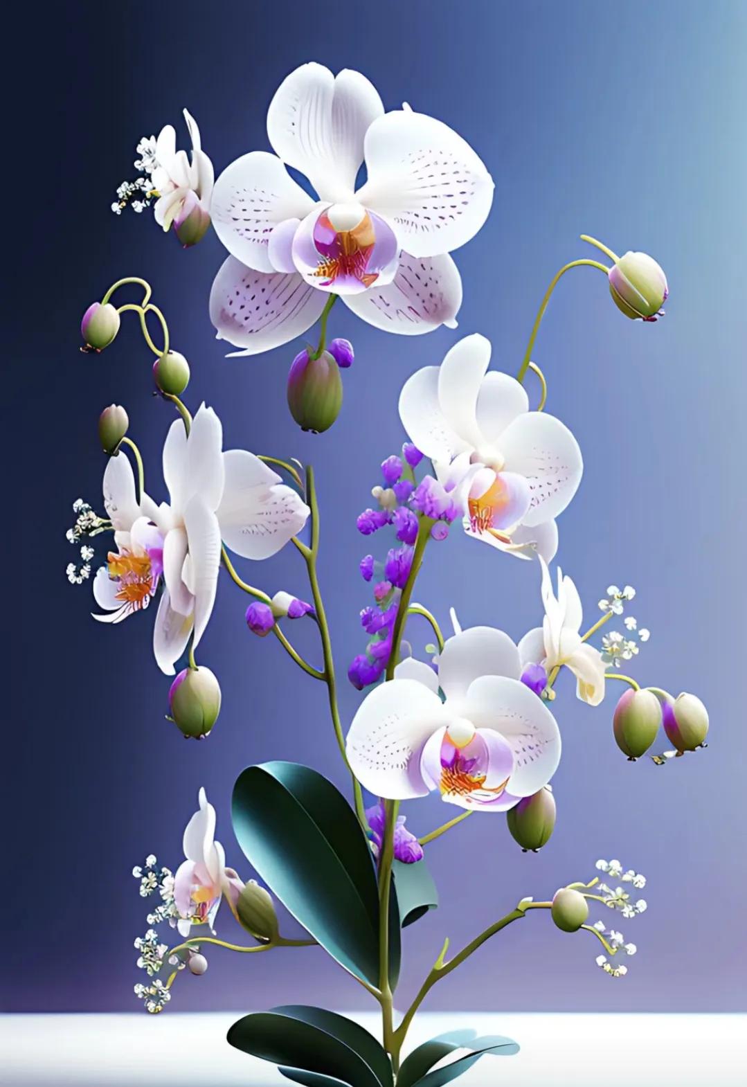 兰花图片壁纸高清大图,兰花墨兰壁纸