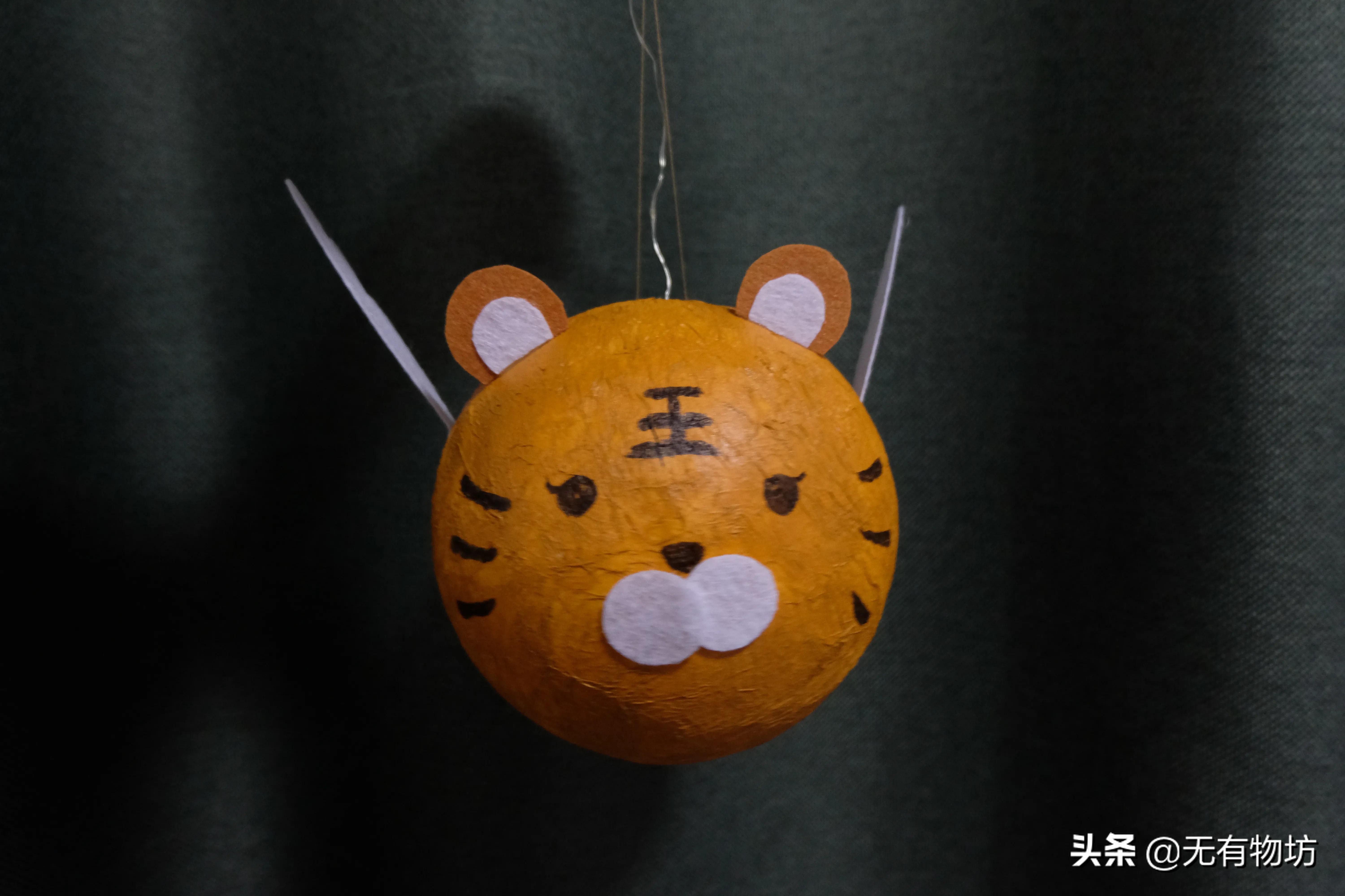 该怎么用纸做虎年灯笼,以虎年为主题的精美灯笼教程