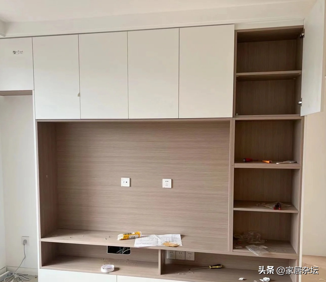 跟风满墙电视柜,不要跟风安装电视柜