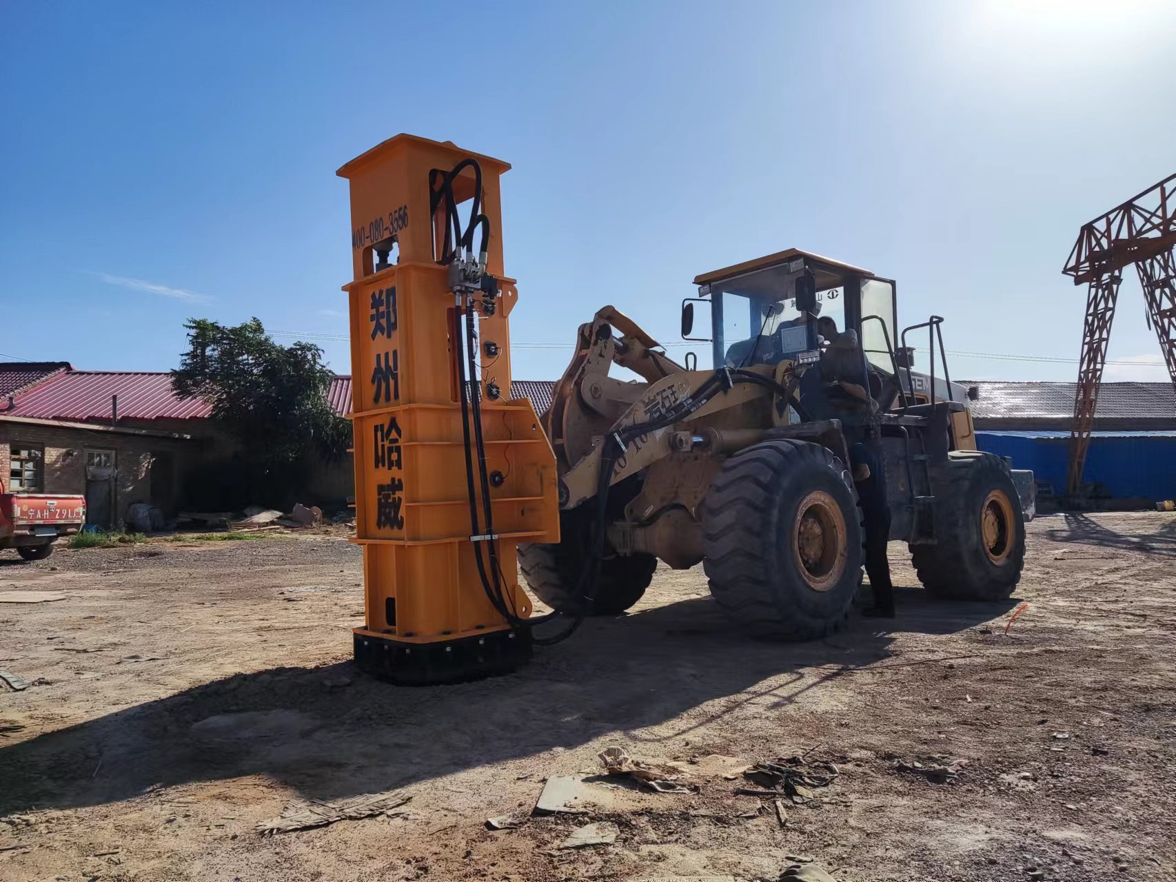 装载机带的打夯机能不能直夯,装载机带打夯机的工作原理是什么