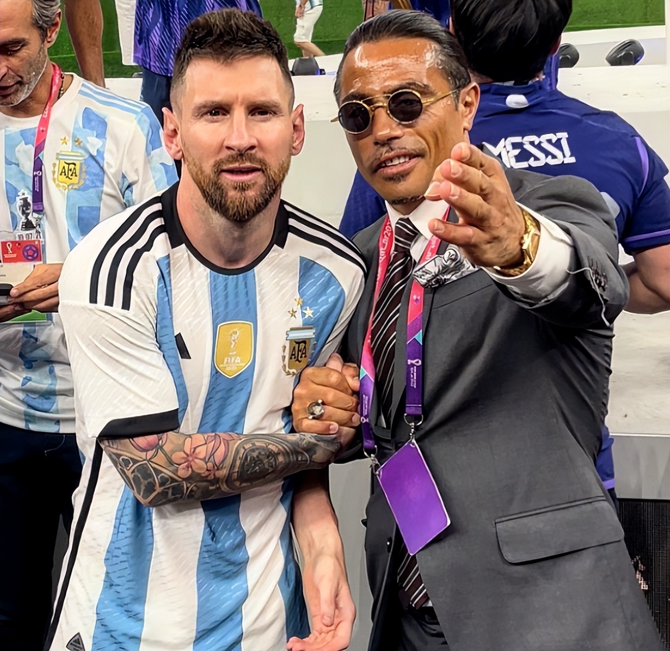 撒盐哥世界杯惹争议,国际足联调查撒盐哥违规入场事件