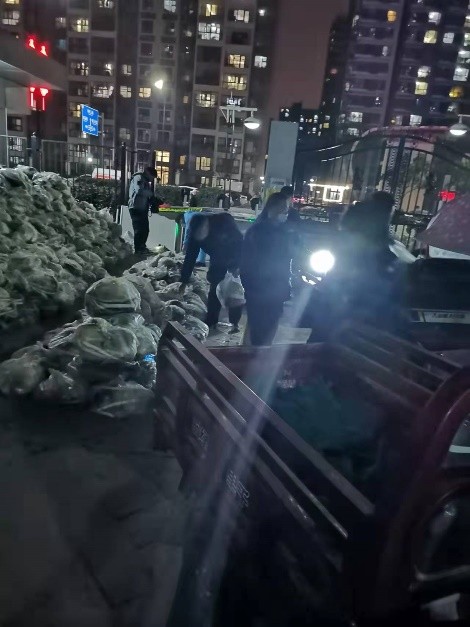 抗击疫情社区一线工作者,坚守在西安疫情防控一线