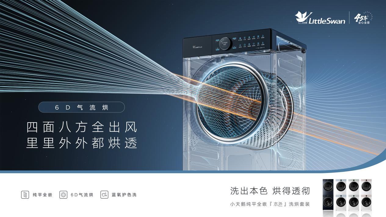 小天鹅洗烘套装选哪一款比较好呢,小天鹅本色系列蓝氧洗烘套装测评