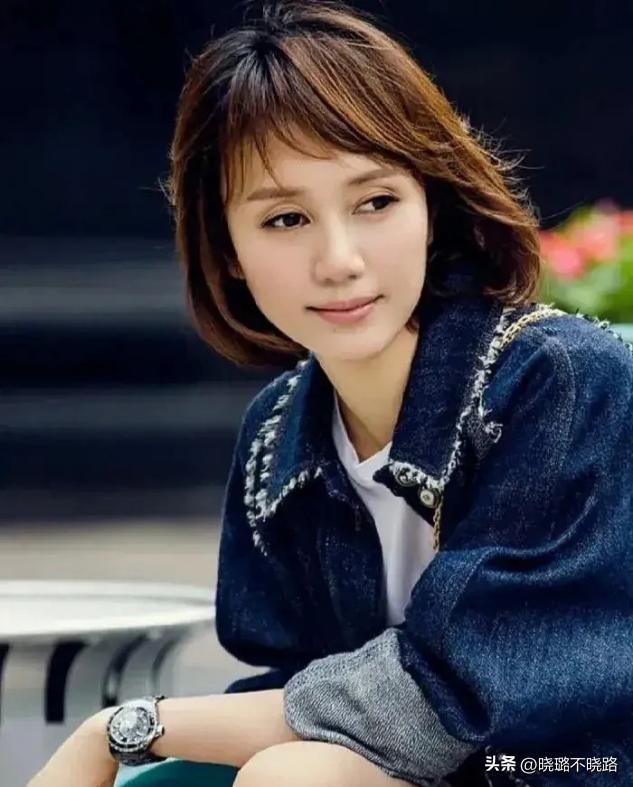 袁泉现在短发发型图片,袁泉的长发和短发照片