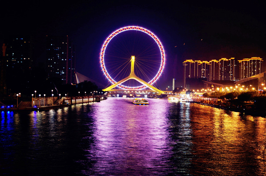 天津之眼摩天轮游客等待区,天津之眼摩天轮五一要排队多久