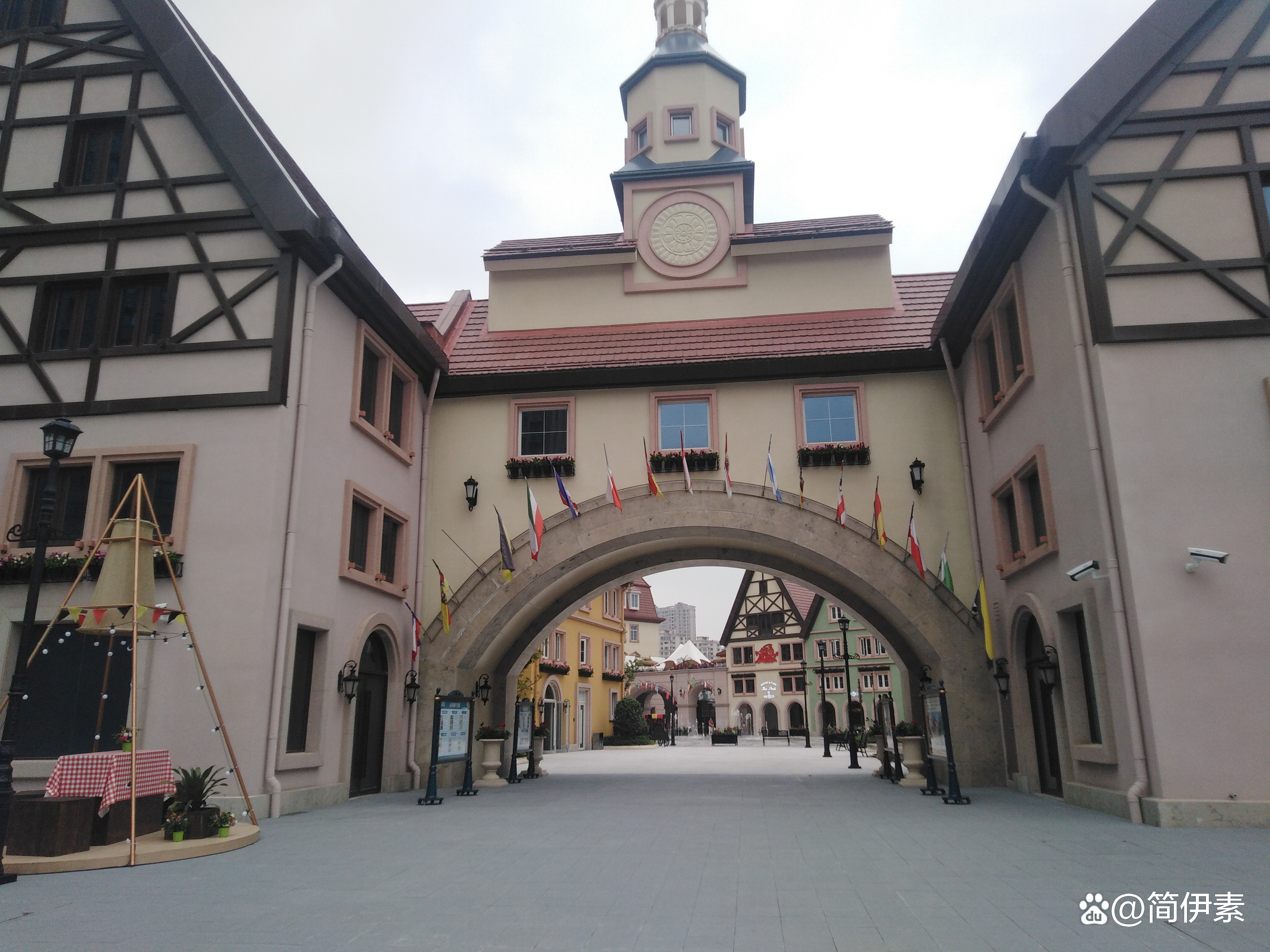 罗腾堡德风街下午茶,罗腾堡德风街航拍照片