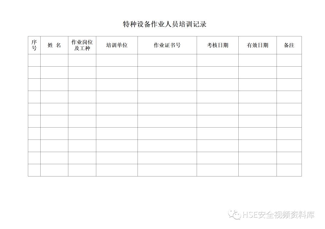 特种设备安全管理制度及资料汇编,特种设备安全管理手册word文档