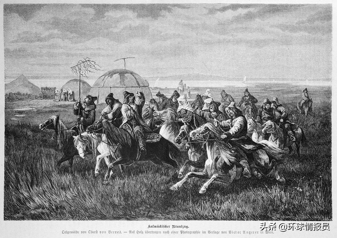 卡尔梅克共和国为何信奉佛教,卡尔梅克蒙古人历史