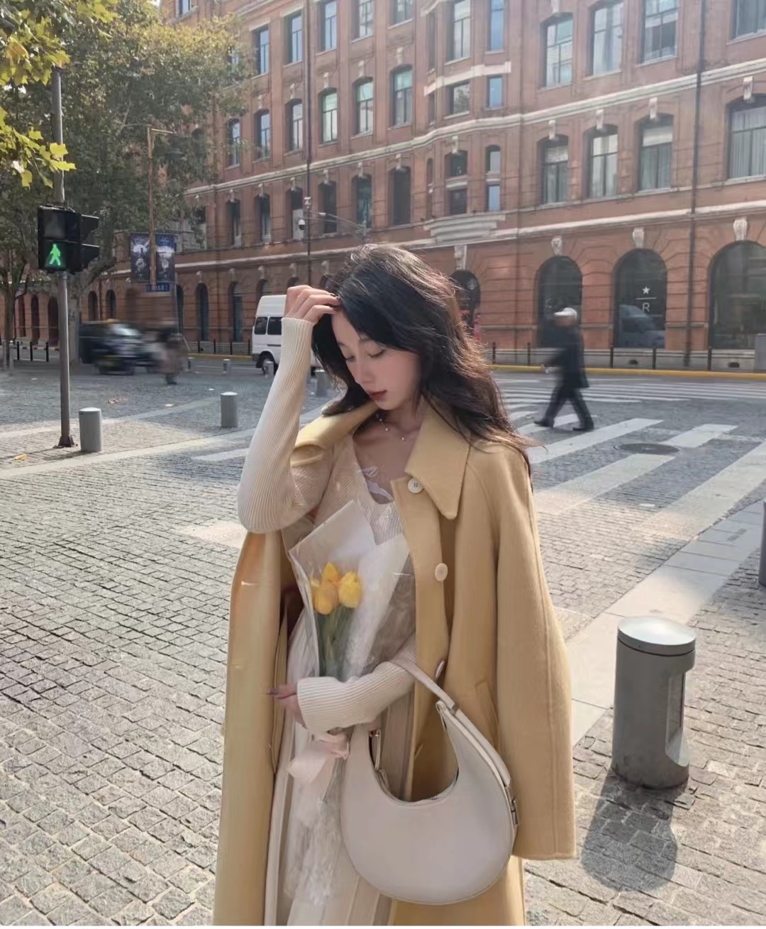 冬季穿搭女生韩系温柔套装,适合冬季15岁女生的时尚穿搭套装