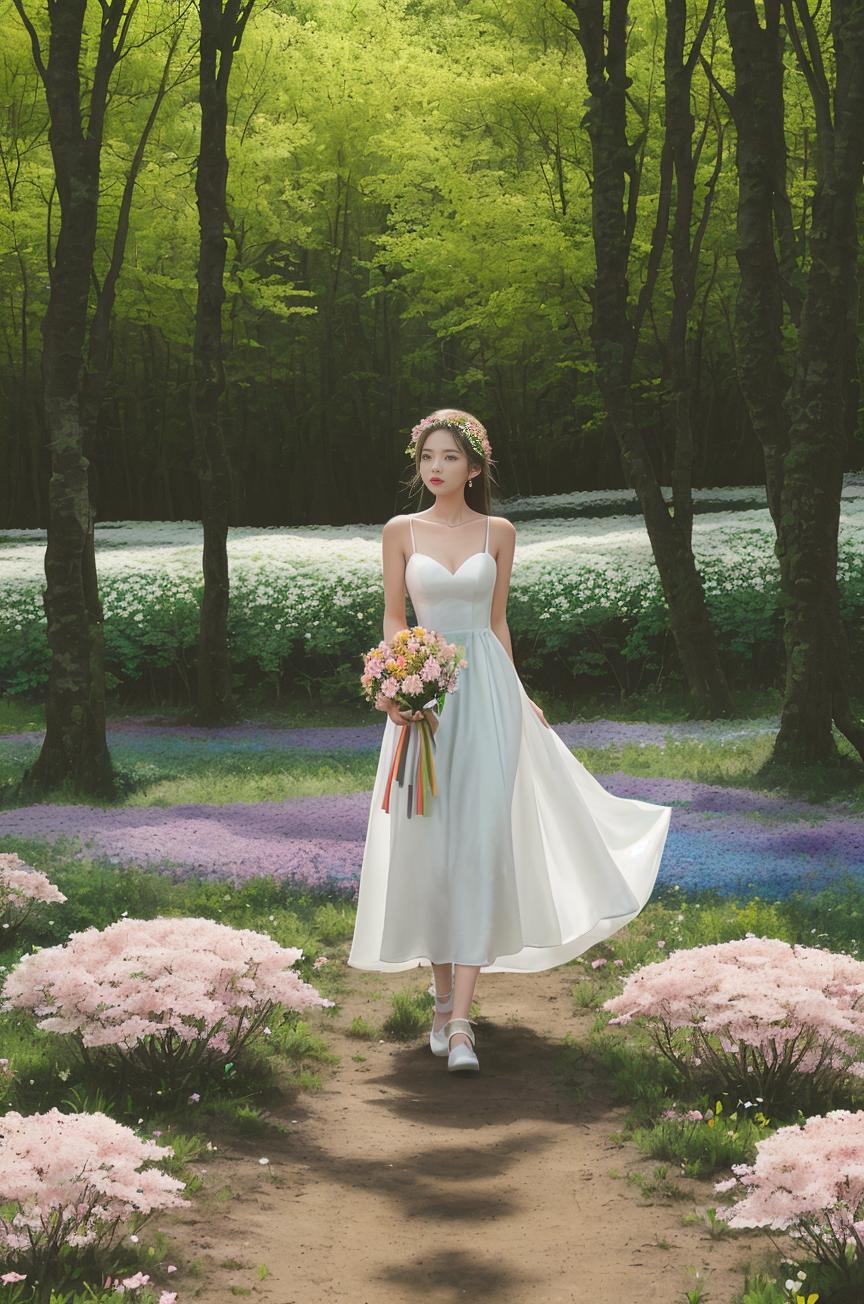 童话森林ai绘画,安的童话森林