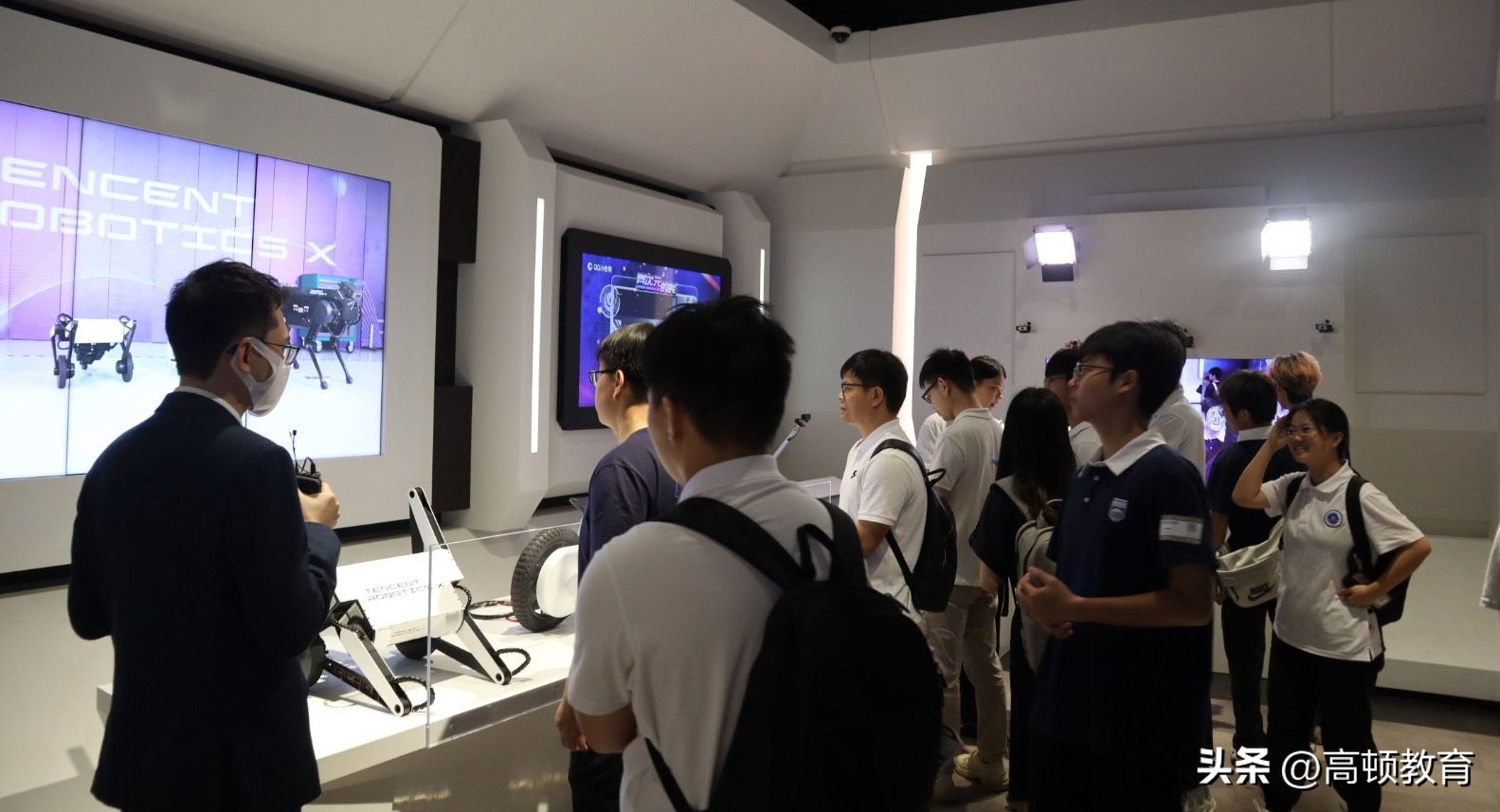 高顿教育产业学院开启“直通名企”活动---腾讯站