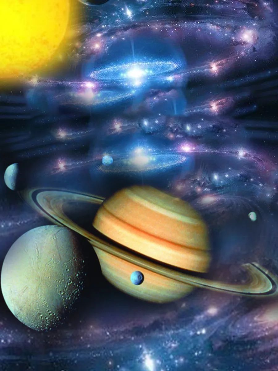 太阳系八大行星中土星,巨大圆环行星土星