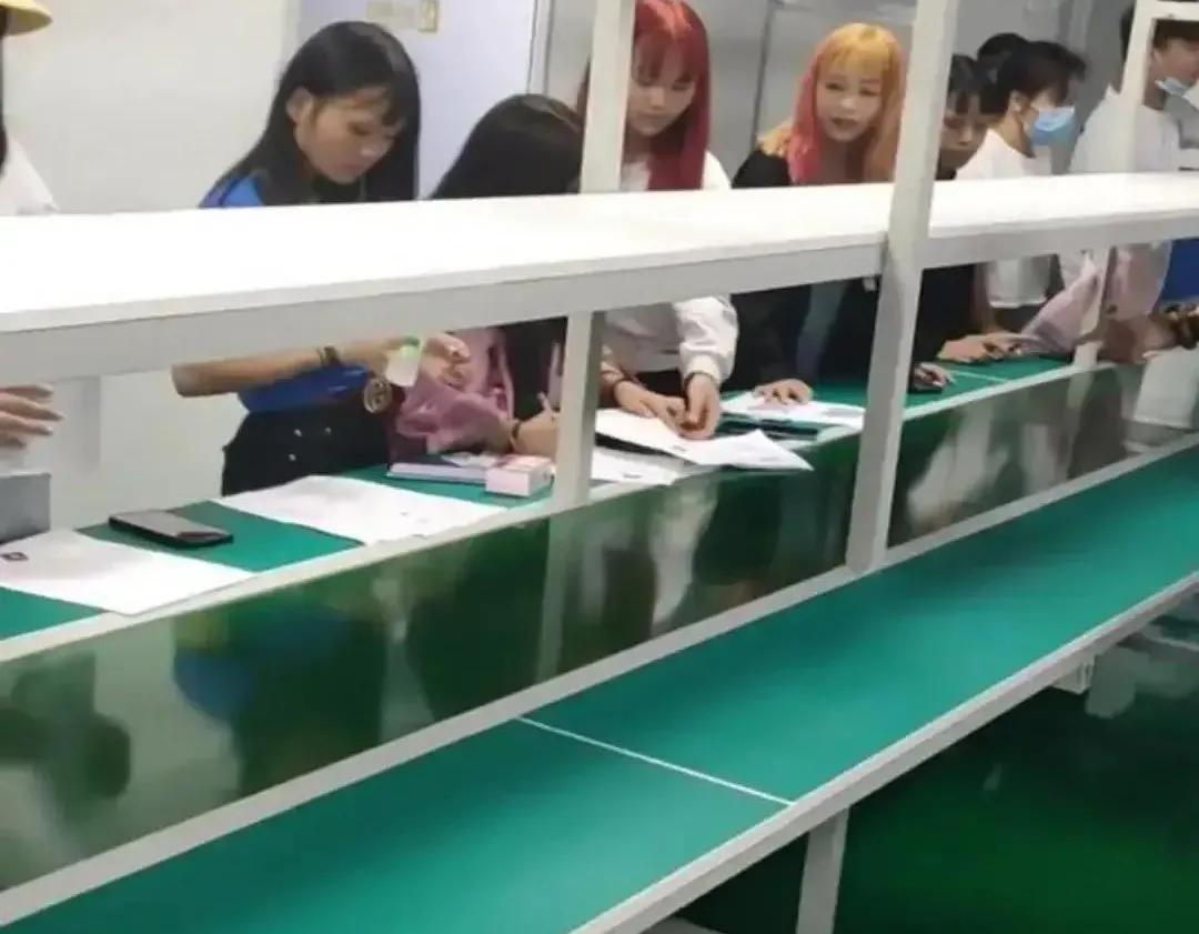 流水线干活休息十分钟,流水线干到手软