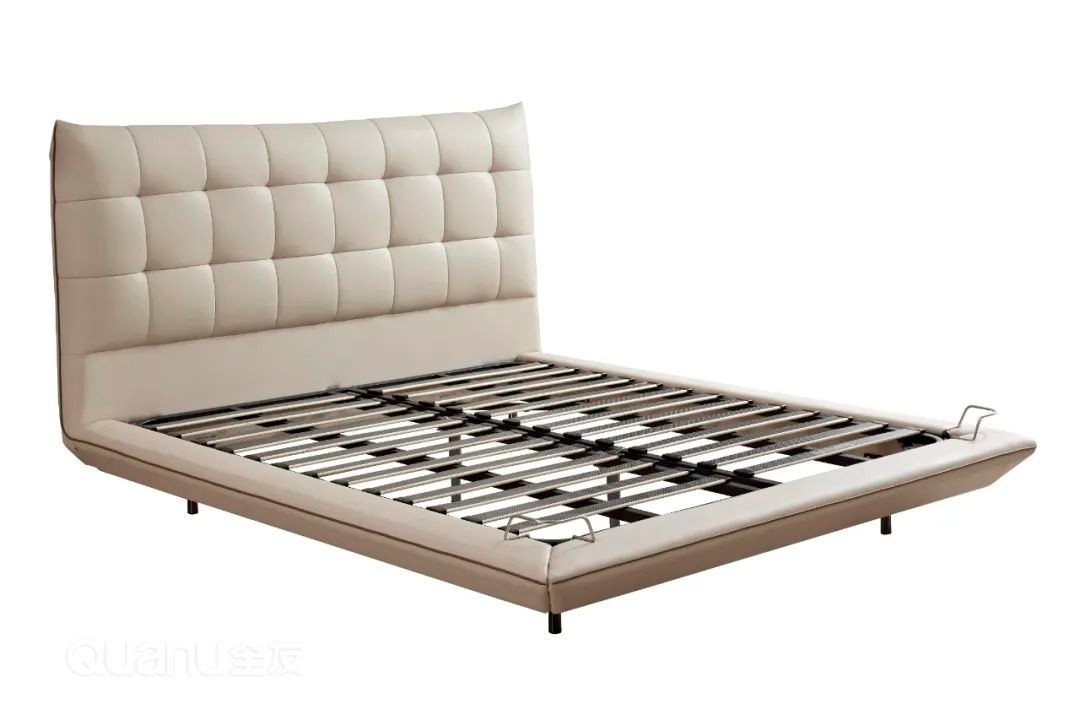 全友家居床主卧大床测评,全友家具实木床测评