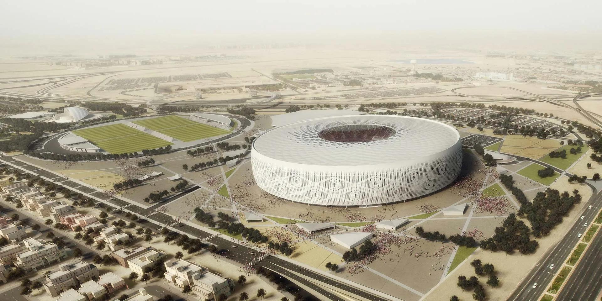 回放看卡塔尔世界杯,卡塔尔世界杯主体育场