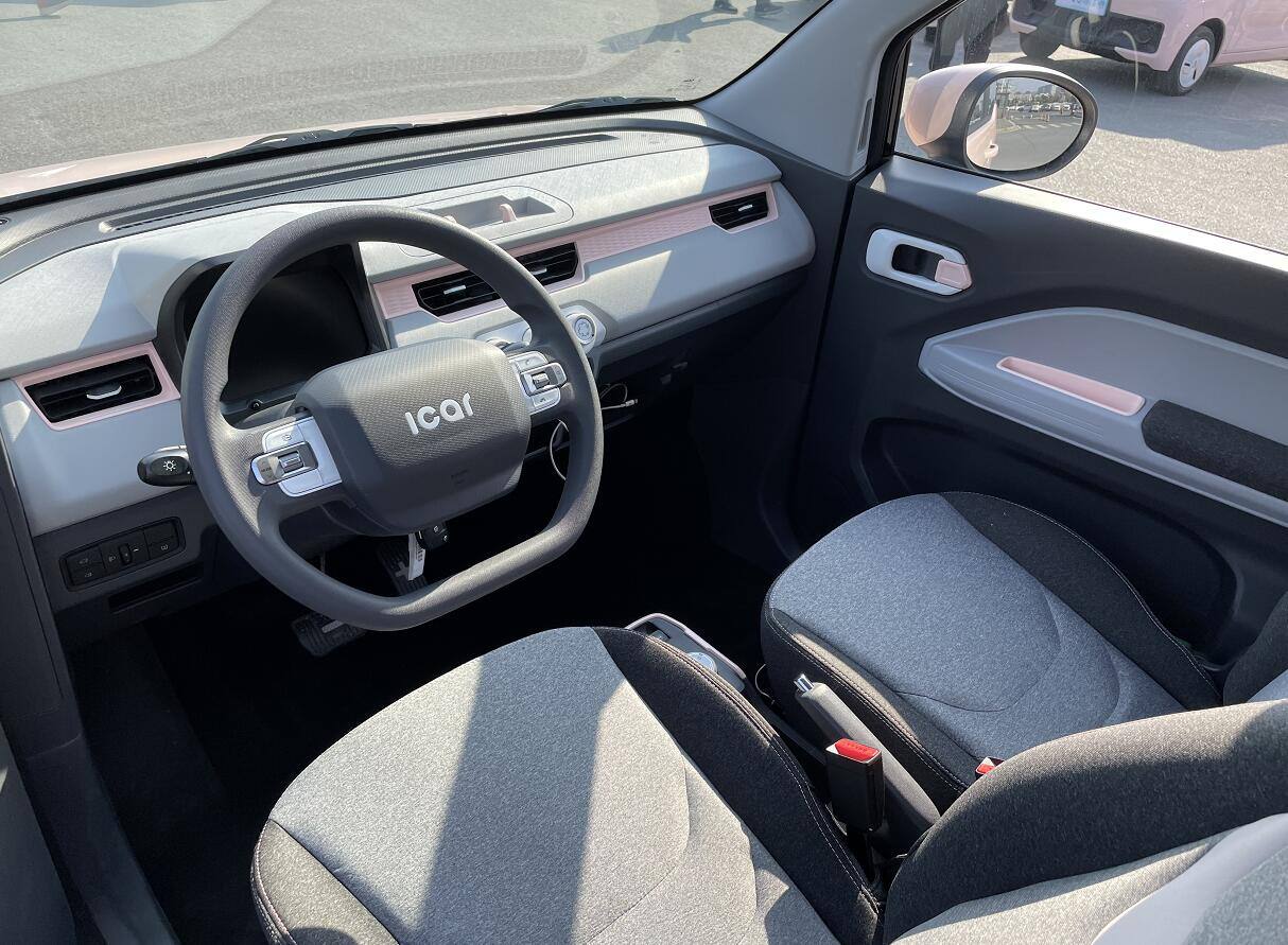 新能源奇瑞qq冰淇淋四座,奇瑞新能源qq冰淇淋试驾