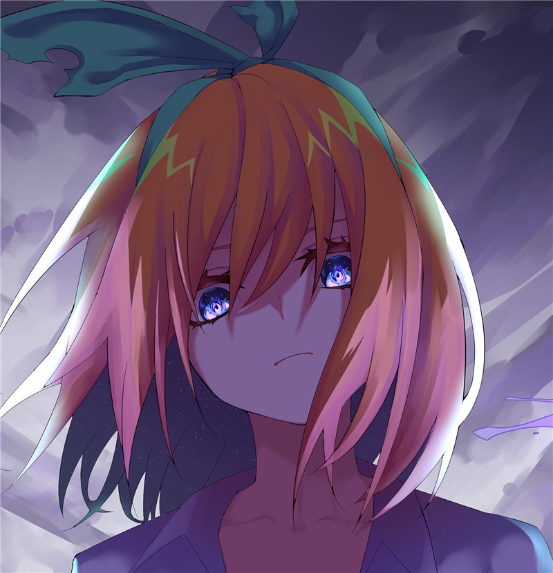 二次元黑化图片萌妹子,黑化头像女生霸气黑暗系真人