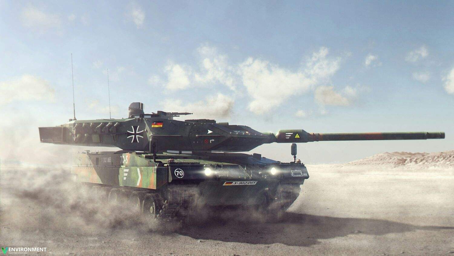 现代德国陆军装备车辆,德国陆军装甲师军标