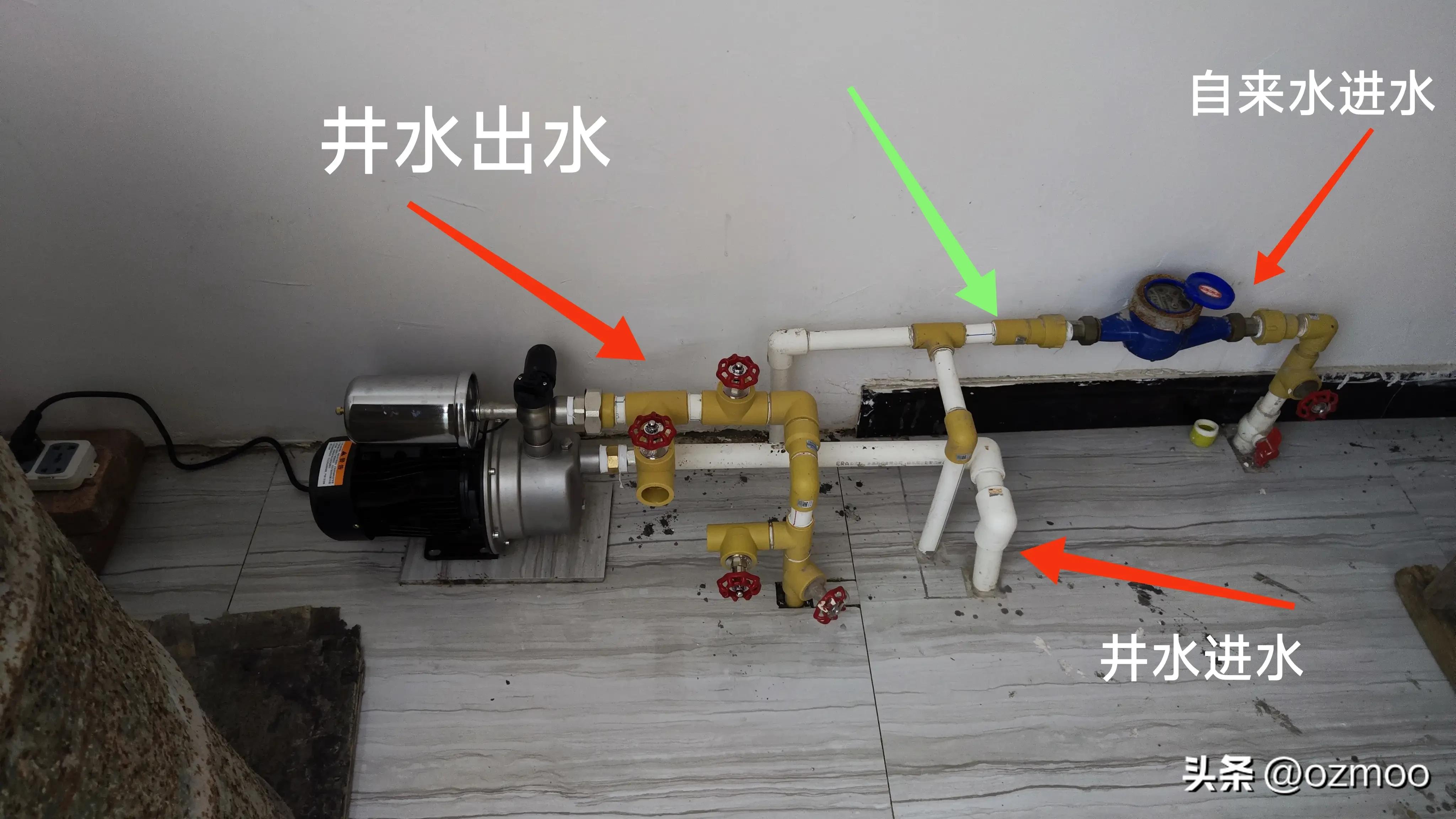 自制自吸水泵抽井水,水井自吸泵怎么拿出来