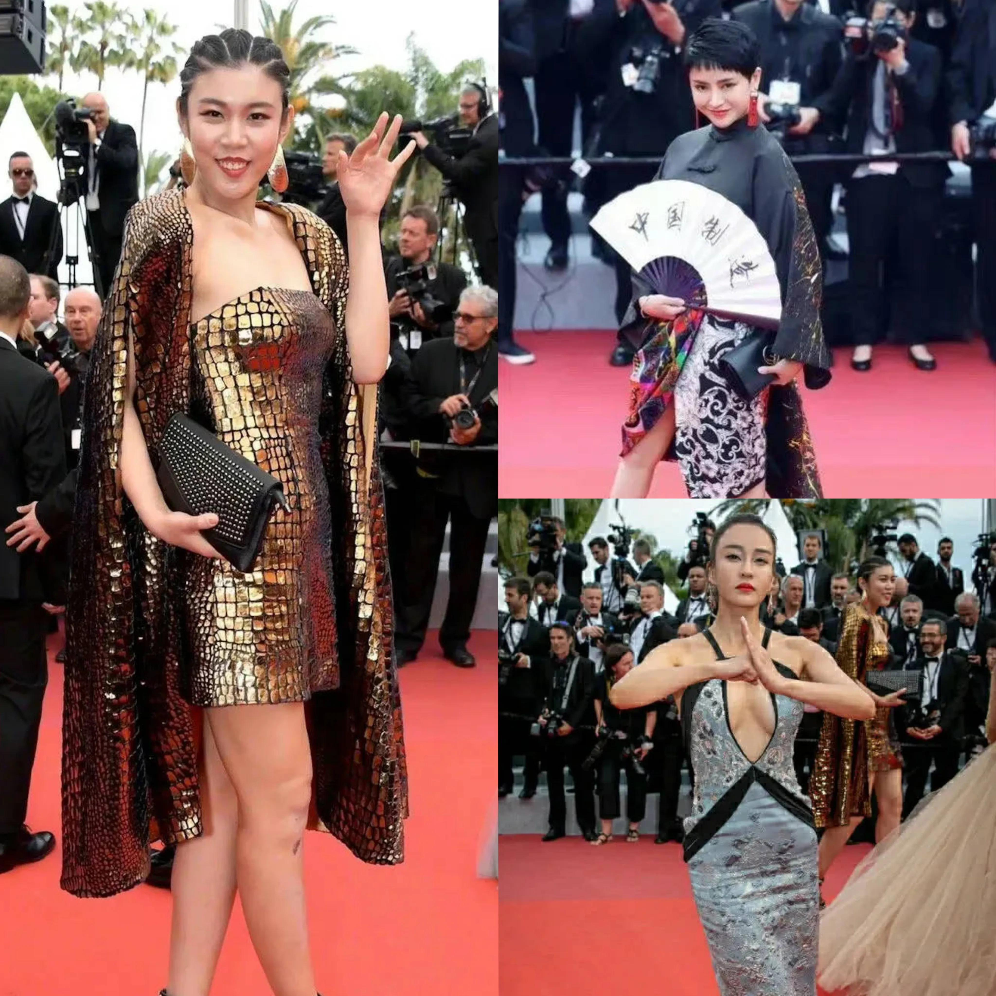 戛纳电影节红毯外国奇葩,戛纳红毯明星出丑有多尴尬
