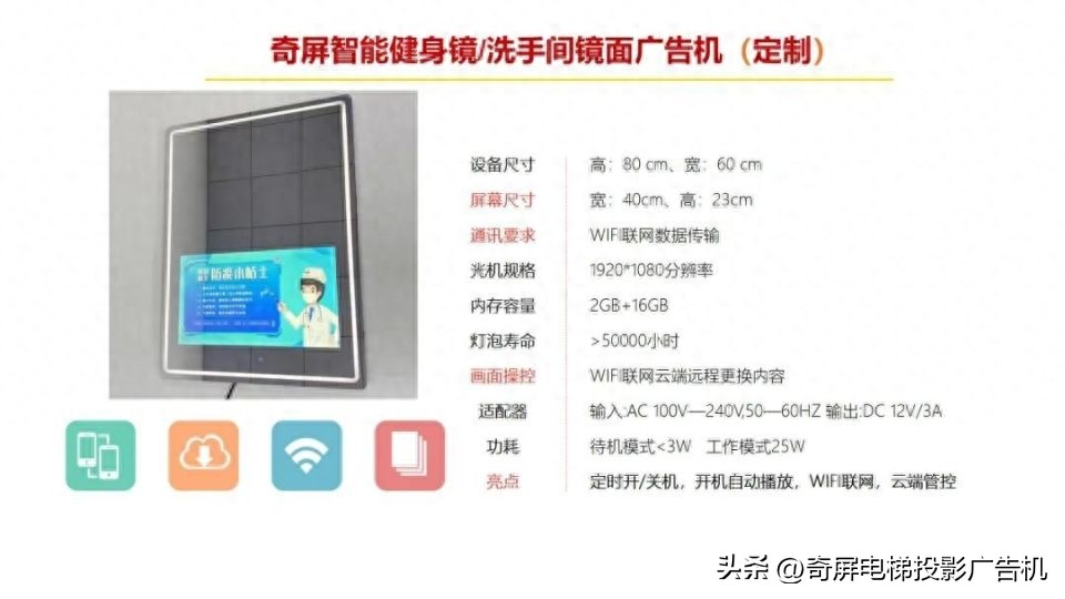 壁挂智能液晶屏广告机,智慧触控屏广告机