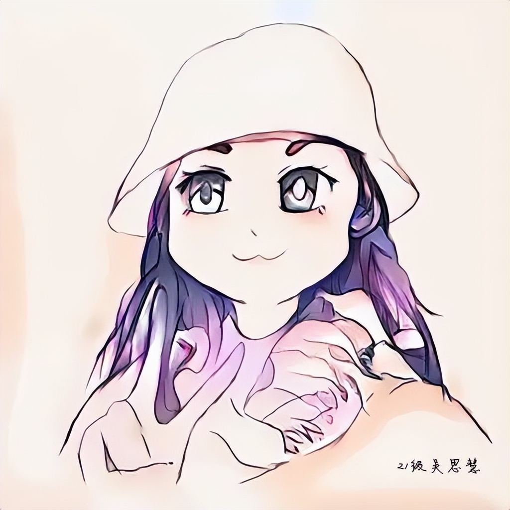 盐城北大青鸟东台基地教学活动|照片转Q版手绘设计作品展