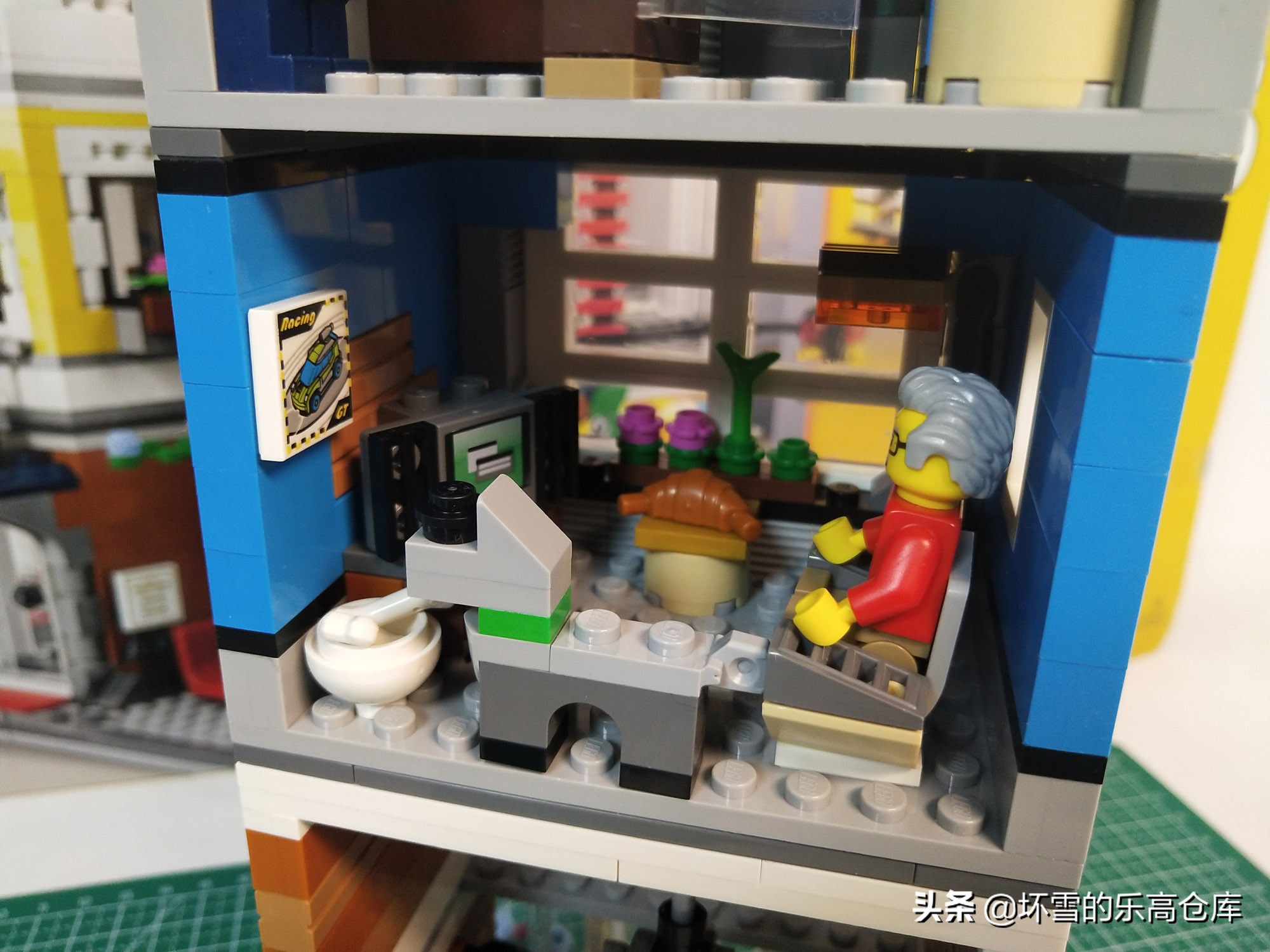 又大又炫酷的城市乐高,乐高创意百变街