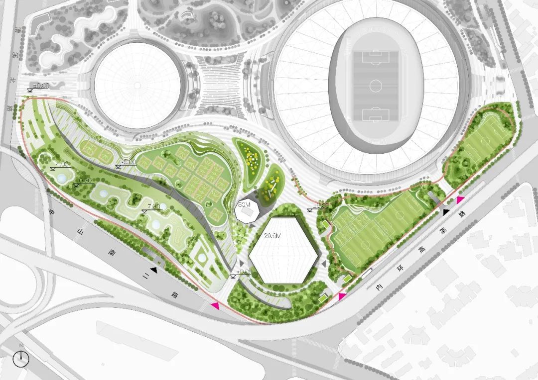 徐家汇城市运动公园,徐家汇体育公园焕新颜